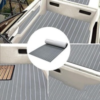 Revêtement de sol pour bateau Eva Revêtement de pont haute qualité PE EVA Faux Teak Marine Decking Foam Sheet