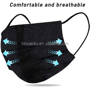 قناع وجه الأذن المخصص الملون القابل للتصرف 3ply من الشركة المصنعة للاستهلاك اليومي من Xiaotu - Product Image 5