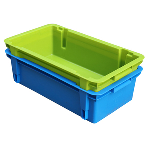 Caja de almacenamiento de plástico para <span class=keywords><strong>transporte</strong></span>, contenedor apilable de PP virgen, 100% - Product Image 4