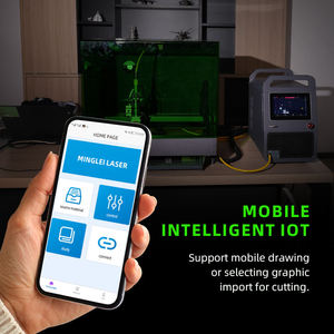 Nueva Máquina de Corte Láser de Fibra Herolaser de 700W, CNC Digital, Automática, Refrigerada por Aire, de Alta Precisión, para Láminas de Metal de Latón de 2mm - Product Image 5