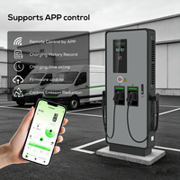 Estación de Carga Ovrod de 80kW Comercial con Pago con Tarjeta CCS2 DC para Vehículos Eléctricos