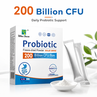 Poudre Probiotique 200 Milliards UFC Soutien Digestif Équilibre de la Microflore Bien-être Quotidien Formule Premium Vente en Gros Usine OEM ODM