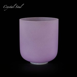 קריסטל נשמת חמה מוכר קוורץ כלי מוזיקה קול-קול צ 'אקרה קערת שירה 7 "לריפוי - Product Image 4