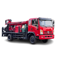 Machine de forage d'eau montée sur tracteur pour puits de 200 m de profondeur, pour usage agricole