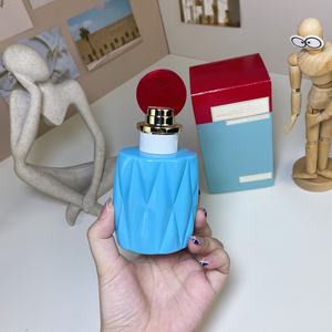 Eau de <span class=keywords><strong>Parfum</strong></span> 100ml Bouteille Vintage à Capuchon Rouge et Volants Famille de Parfums Florale Note de Tête Muguet pour Homme et Femme - Product Image 1