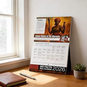 Calendrier éducatif 2026 : 365 faits sur l'histoire des Noirs – Impression numérique sur papier – Articles ménagers essentiels - Product Image 4