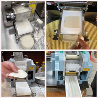 Machine automatique de fabrication de pâte à dumplings, empanadas, gyozas, pizzas, wontons, automatique de table, commerciale