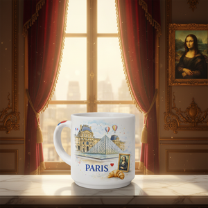 Tazza da Caffè in Ceramica Stile Francese Palestinese <span class=keywords><strong>Al</strong></span> Aqsa Islamica 200ml con Manico, Lavabile in Lavastoviglie e Utilizzabile nel Microonde, per Tè - Product Image 3