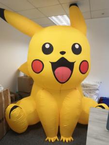 Vente flash <span class=keywords><strong>Pikachu</strong></span> gonflable géant / <span class=keywords><strong>Pikachu</strong></span> gonflable de dessin animé pour événement - Product Image 4
