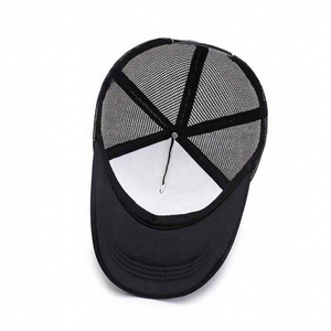 หมวกตาข่ายสีดำแบบ Trucker 6 แผง ปรับได้ ใส่ได้ทั้งชายหญิง สไตล์ลำลอง สำหรับฤดูใบไม้ผลิและฤดูร้อน ระบายอากาศได้ดี เหมาะสำหรับกิจกรรมกลางแจ้ง รุ่นผู้ใหญ่ ปี 2027 - Product Image 6