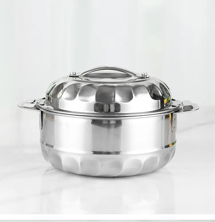 Chaozhou High Quality Stainless Steel Pot Set With Composite Multilayer Bottom