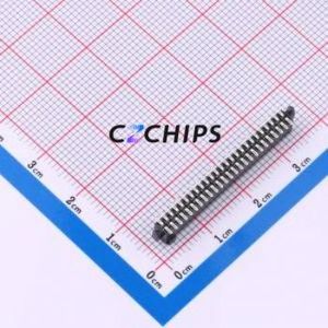 SFM-125-02-S-D-A Pin Socket SMD,P=1.27mm Connector 1.27mm 1.27mm Square Hole Vertical Mount - Product Image 2