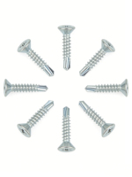 Yaente Factory M4.2/M4.8 Phillips Flat Countersunk Head Self-Tapping Self-Drilling Drill Tail Fastener