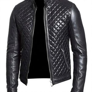 Chaqueta de Motociclista Unisex de Piel Sintética de Cordero, Impermeable, Resistente al Viento, Estilo Formal de Invierno, Totalmente Personalizable, con Garantía de Calidad - Product Image 4