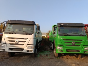 รถบรรทุกหนักมือสอง Howo 40 ตัน 4x2 6x4 6x6 8x4 10 ล้อ แบบดั้มพื้น ดีเซล พวงมาลัยซ้าย มาตรฐานไอเสียยูโร 3 กำลัง 351-450 แรงม้า น้ำหนักรถรวม 30 ตัน - Product Image 6