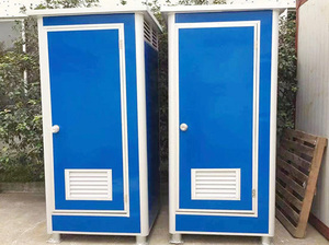 Unidades de inodoro portátiles modulares de alta calidad Diseño moderno prefabricado para uso en exteriores Solución de diseño gráfico Panel sándwich - Product Image 2