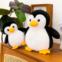Peluche pingouin réaliste - Haute qualité et super douce, jouet en peluche mignon pour enfants, cadeau et câlin