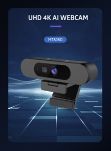 กล้องเว็บแคมพีซี 4K HDR USB พร้อมใช้งาน ไมโครโฟน, เซ็นเซอร์ CMOS การติดตามด้วย AI, ซูม 5 เท่า, เว็บแคม 4K ส่วนตัว - Product Image 5