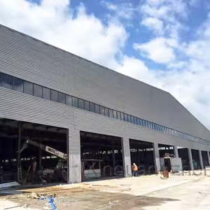 Prix moins cher panneau sandwich bâtiment préfabriqué moderne à vendre structure en acier entrepôt court intérieur standard basket-ball - Product Image 4