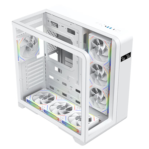 New Glass Full Tower <strong>Gaming</strong> <strong>Computer</strong> Case RGB ATX Micro-ATX PC Aluminum Alloy <strong>CPU</strong> Cabinet Pc <strong>Computer</strong> Case Cases &amp; Towers - Product Image 2