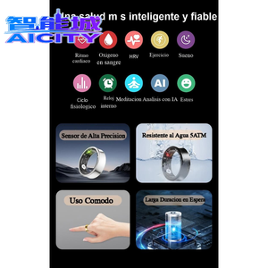 Anneau <span class=keywords><strong>de</strong></span> fitness intelligent avec compteur <span class=keywords><strong>de</strong></span> calories, suivi des pas et <span class=keywords><strong>de</strong></span> la distance, <span class=keywords><strong>contrôle</strong></span> par application, étanche IP67, autonomie <span class=keywords><strong>de</strong></span> la batterie <span class=keywords><strong>de</strong></span> 5 à 10 jours - Product Image 4