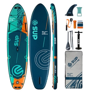 2 + 1 người kích thước lớn standup Paddle Board Gia đình thân thiện Inflatable sup với dây đeo vai thuận tiện paddling Surf Board W - Product Image 1