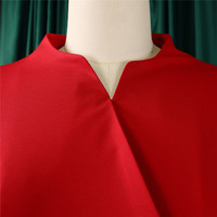 Robes tendance du printemps pour femmes, robes décontractées élégantes à manches trois quarts, robe de bureau pour femme, robe africaine grande taille