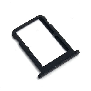Bandeja de tarjeta SIM dual negra de repuesto para Xiaomi Mi A2 Mi6X - Product Image 1