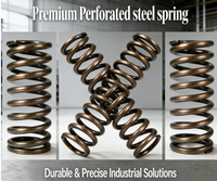 Ressorts de compression en alliage spiralé pour wagons de chemin de fer à usage industriel pour l'extraction de minerai sur