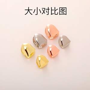 Set di denti dorati Jin Aos, bestseller, placcati in vero oro, decorazione personalizzata per apparecchi ortodontici in stile hip-hop europeo e americano. - Product Image 1