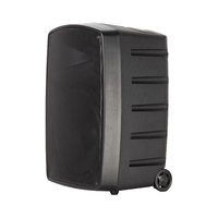 Haut-parleur de sonorisation portable avec chariot et roues-100W RMS, TWS Bluetooth 5.0, idéal pour les événements en plein air