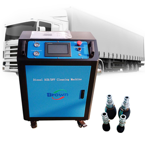 Équipement de <span class=keywords><strong>nettoyage</strong></span> Brown Cleaner BR-SCR-B02 DPF <span class=keywords><strong>FAP</strong></span> SCR Catalyseur Système d'échappement Machine de <span class=keywords><strong>nettoyage</strong></span> pour voiture camion bus - Product Image 3