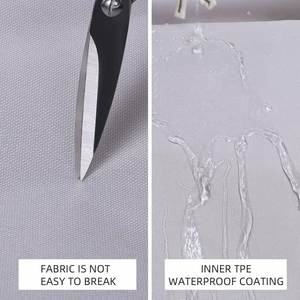 Household Waterproof Fabric Clothes Storage Boxes with Clear Window Supplier Large Capacity Clothes Storage <b>Bins</b> - Product Image 5