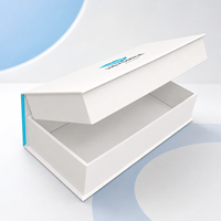 Boîte cadeau en papier personnalisée pour kit de soins dentaires, boîte d'emballage rigide pour cosmétiques avec logo et design couleur