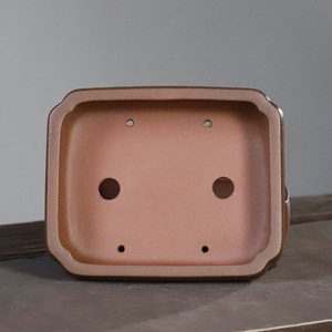 Maceta Rectangular de Boca Recta Yixing Zisha de 20 cm para Bonsái - Product Image 2