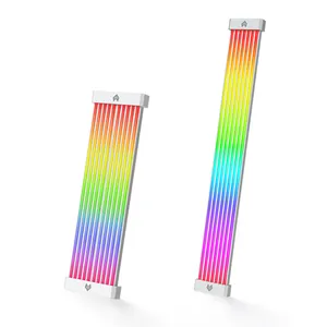 COOLMOON Großhandel beliebte Computer-LED-Stromversorgungslinie mit ARGB-Kabelstreifen dekoratives Gaming-PC-Gehäuse weiches Silikon-RGB-Kabel