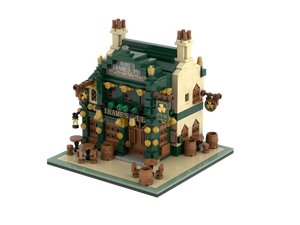 Jizai Tùy Chỉnh Nhà Thu Nhỏ Mô Hình Xây Dựng Mới Kỹ Thuật Mame's Pub 3D Moc Xây Dựng Khối Bộ - Product Image 4