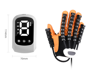 Robot portátil para dedos, terapia de espejo, ejercicio de mano, entrenamiento, guantes de rehabilitación para pacientes con accidente cerebrovascular - Product Image 5