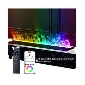 <span class=keywords><strong>Chimenea</strong></span> Eléctrica de Vapor de Agua 3D de Lujo <span class=keywords><strong>con</strong></span> Inserto de Acero de 1200 mm, 7 Colores de Llama, Control por Aplicación, Multimedia, <span class=keywords><strong>Bluetooth</strong></span> - Product Image 1