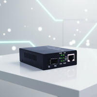 Convertidor de Medios Gigabit Ethernet 10/100/1000Mbps SFP a RJ45, Mini Switch de Fibra Óptica Monomodo/Multimodo, Fábrica China