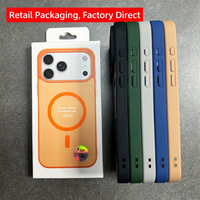 Casing Anti Jatuh Magnetik dengan Lapisan Matte untuk iPhone 18 17 Pro Max 16 Pro, Pegangan Nyaman, Mudah Dilepas, Anti Menguning