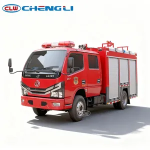 Camion-citerne à eau Dongfeng 2500L 4X2 haute performance avec pompe haute pression et lance de lutte contre l'incendie - Product Image 4