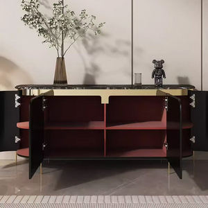 איטלקי יחידת טלוויזיה סלון ריהוט סט השיש טלוויזיה עומד עץ שולחן מודרני טלוויזיה קבינט Stand - Product Image 3