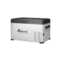 Réfrigérateur-Congélateur Portable Alpicool Série C 12V 110V pour Voiture, Glacière 25L 30L 40L 50L 75L à Refroidissement Efficace