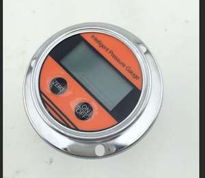 Manometro Digitale FLOWLINE QYB da Pannello 60mm in Acciaio Inox SS316 con Range -0.1~100Mpa e Batteria 3.6V - Product Image 4