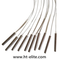 Élément chauffant à cartouche en acier inoxydable haute densité avec thermocouple 230V, tige chauffante haute précision pour moule plastique, OEM Chine