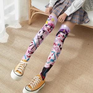 ถุงเท้าพิมพ์ลาย3D การ์ตูนอะนิเมะสุดฮาของผู้หญิงสำหรับ YS-CX38ถุงเท้าออกแบบได้ตามที่ต้องการ - Product Image 6