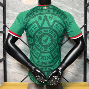 Maillot de Foot Mexique Saison 2026 Version Joueur 1:1 Haute Qualité Jacquard Été Manches Courtes 100% Polyester Séchage Rapide - Product Image 1