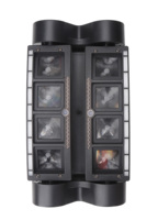 Projecteur à tête mobile 40W pour DJ, éclairage de scène disco, DMX512, contrôle sonore, équipement d'éclairage de scène, éclairage de fête disco DJ