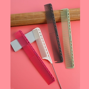 Peine de corte de pelo profesional para peluquero, cepillo de pelo para peluquería, dientes densos, estilistas, herramientas de peluquería, aguja de acero, peine de cola puntiaguda - Product Image 6
